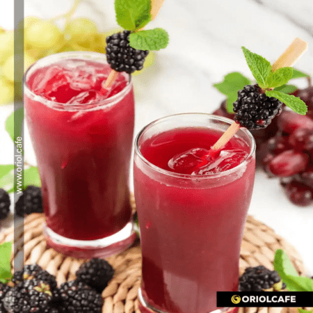 Red berry juice