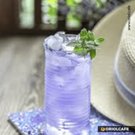 lavender iced tea